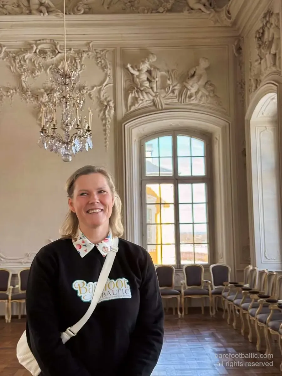 Daiga im Weißen Saal